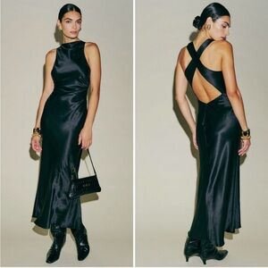 Reformation Black Maxi Dress